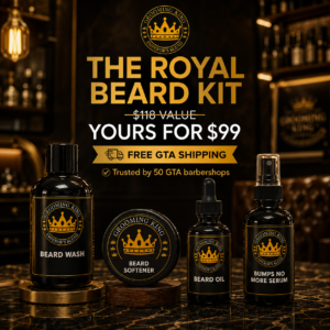 Royal Beard Kit — Wash, Softener, Oil & Bumps No More